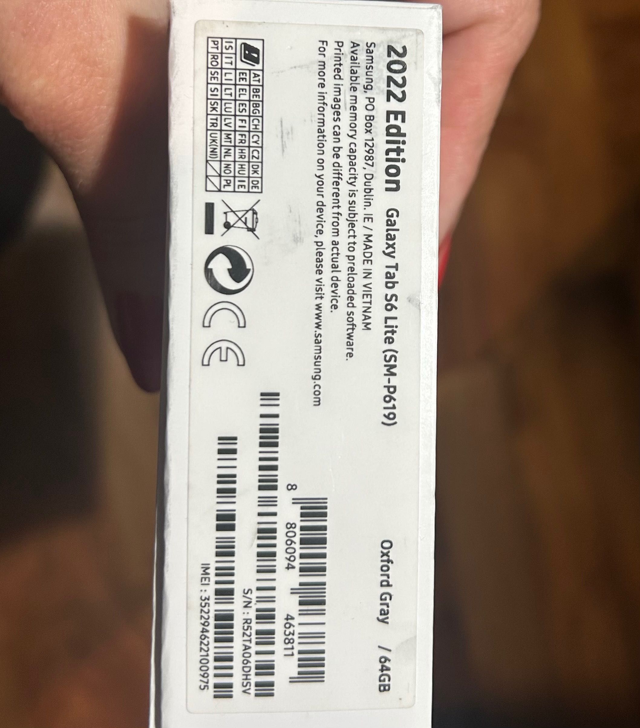Tablet Samsung Galaxy Tab S6 Lite