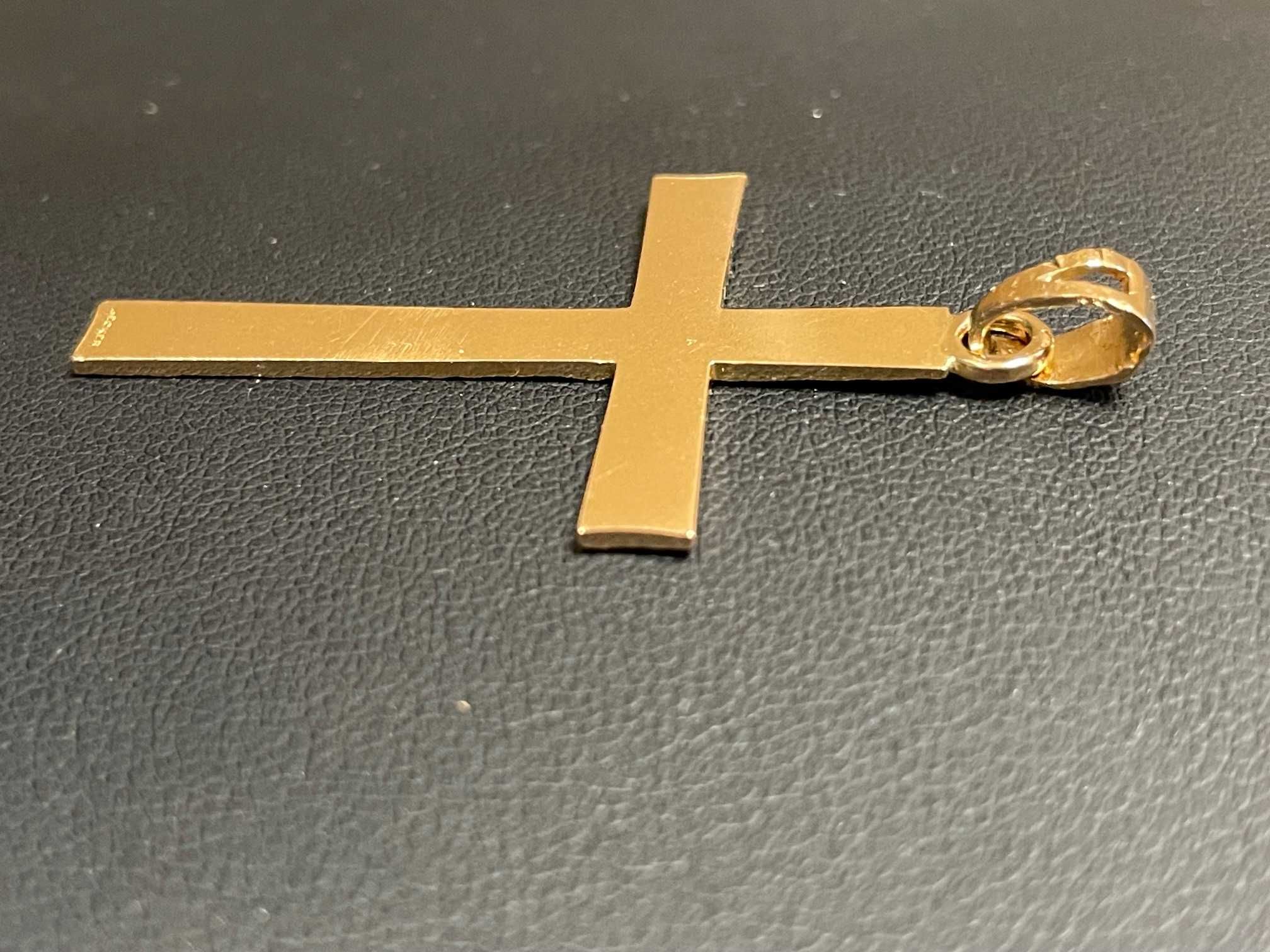 Złoty krzyżyk 14 kt (585) 5 gram