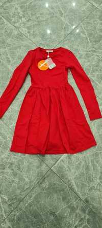 Nowa czerwona sukienka selfieroom r.S