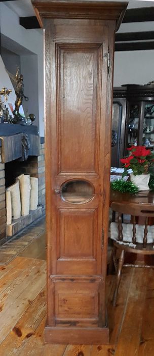 Stara dębowa szafka, słupek, pochodzenie Francja