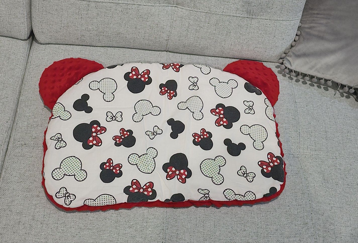 Poduszka Myszka Minnie Minky i kolorowanka