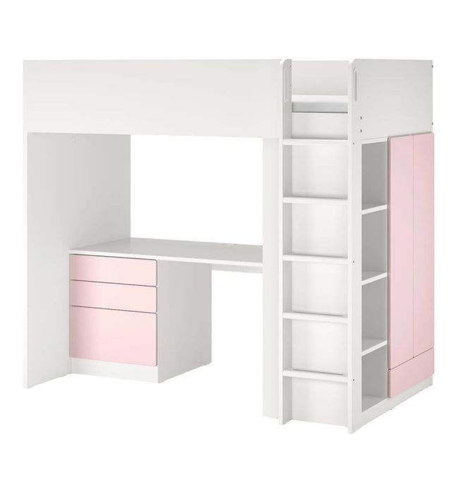 Łóżko pietrowe Ikea Smastad