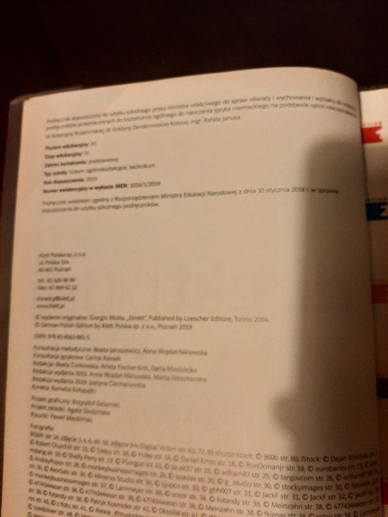 Podręcznik Direkt plus 1 niemiecki