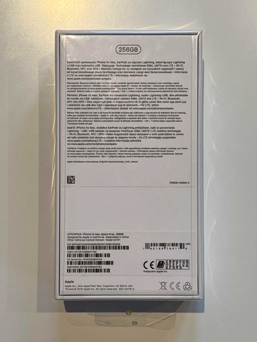 iPhone Xs Max - 256 GB - Nowy !!!