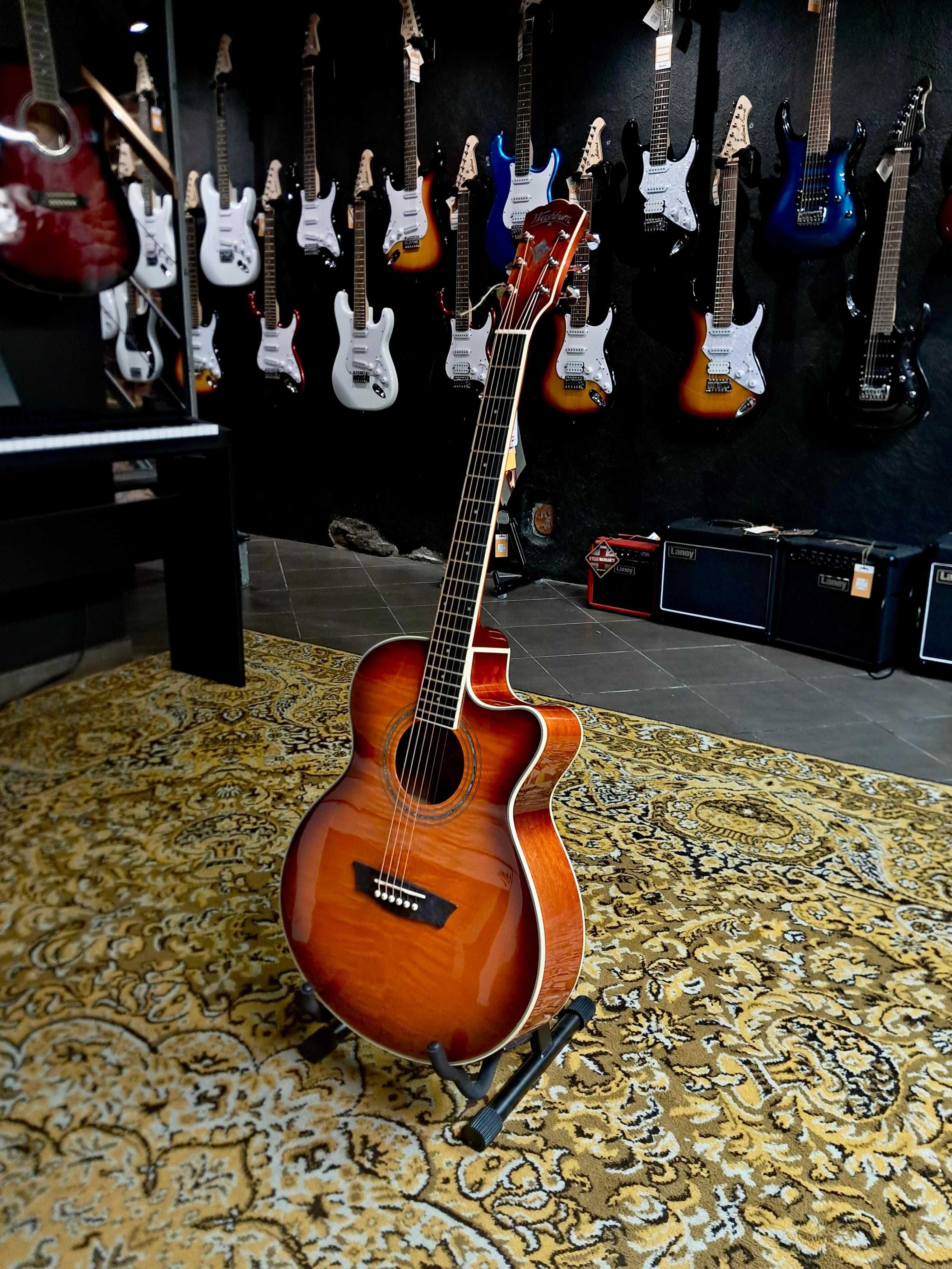 Washburn EA15 ITB – elektroakustyczna gitara z klasycznym brzmieniem