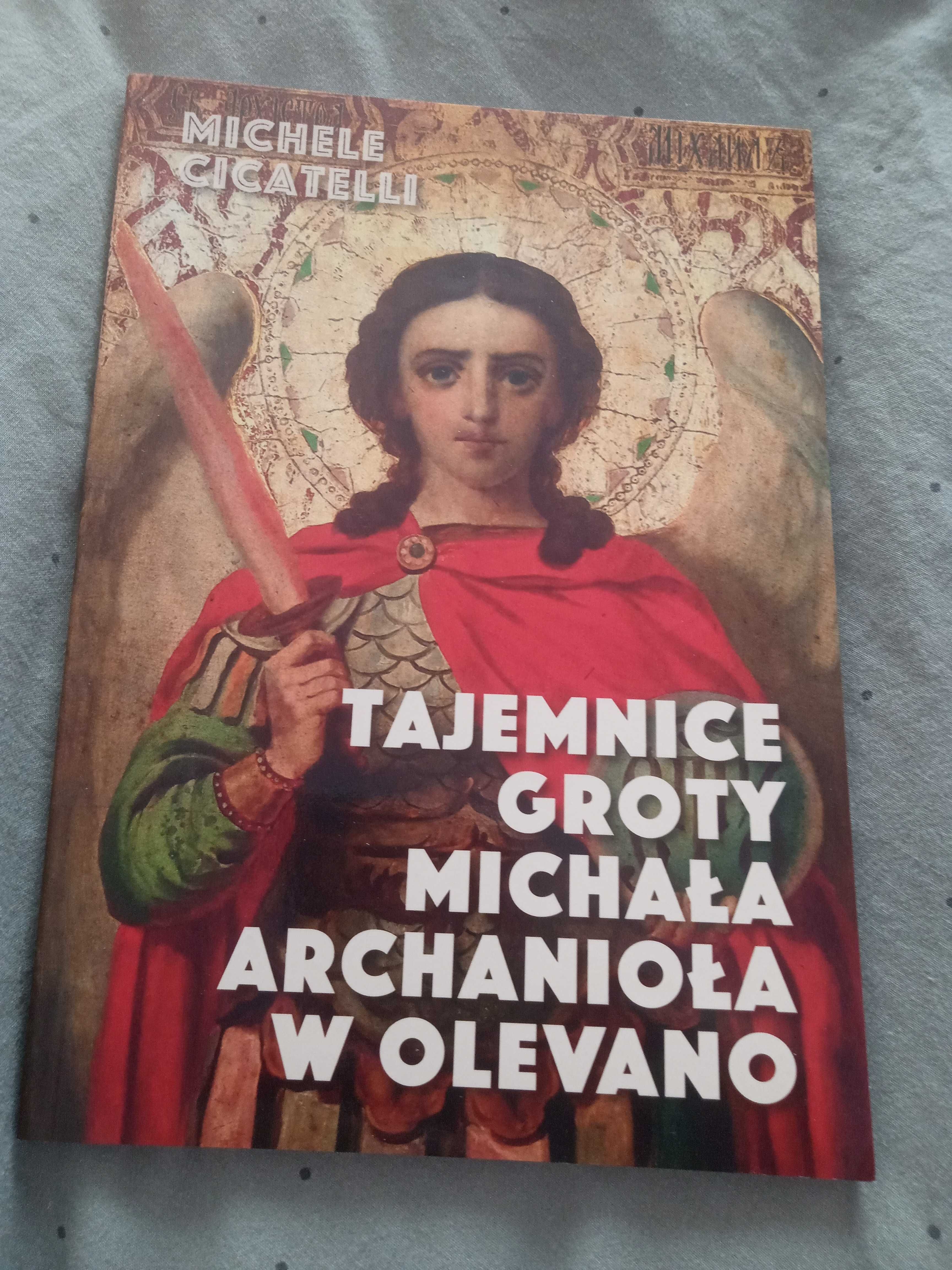 Książka Tajemnice groty Michała archanioła w Olevano,Michele Cicatelli