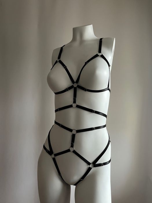 NOWY Body harness, strappy, bielizna damska