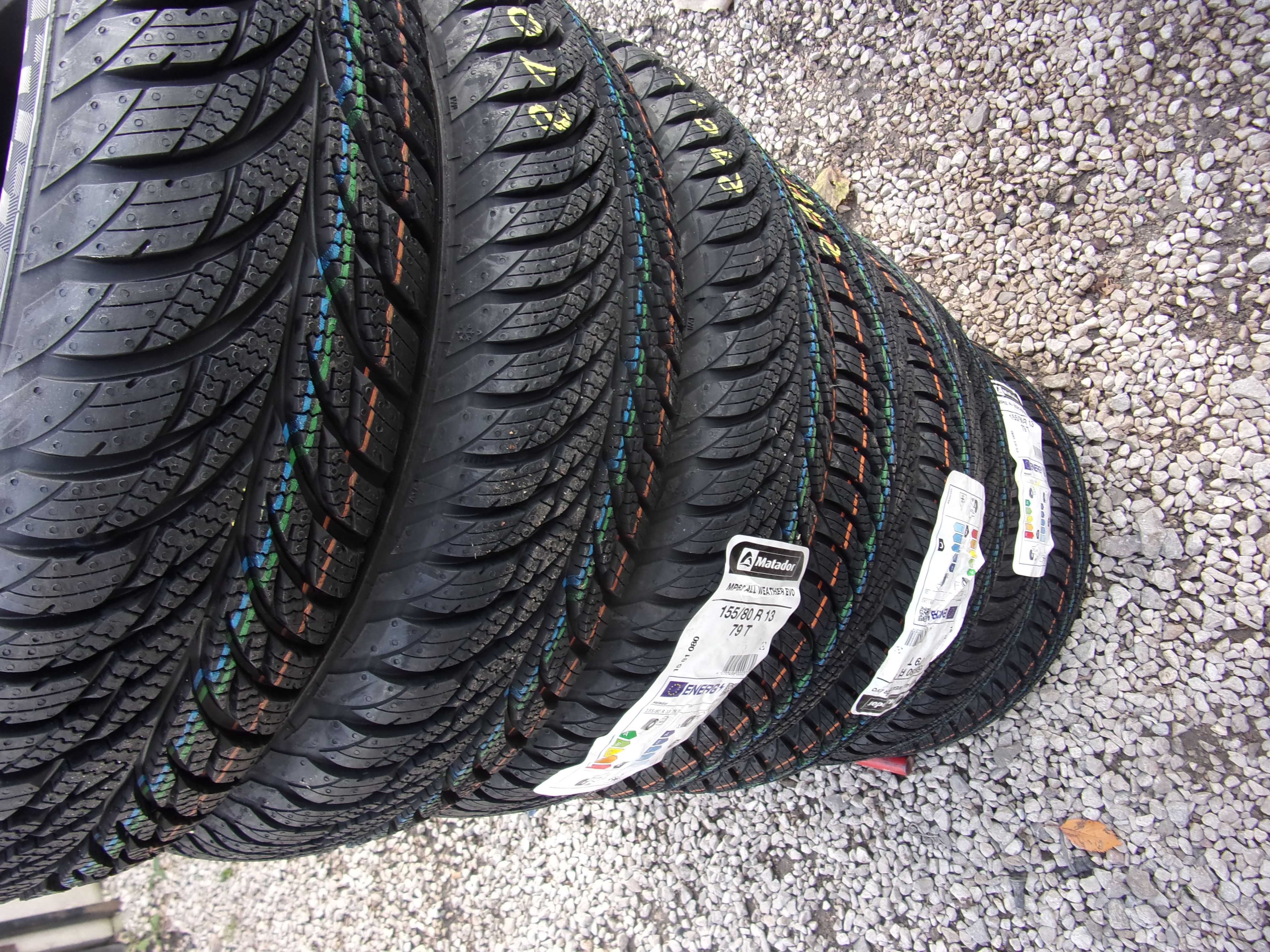 Nowe opony całoroczne wielosezonowe 155/80/13 Matador 2024r