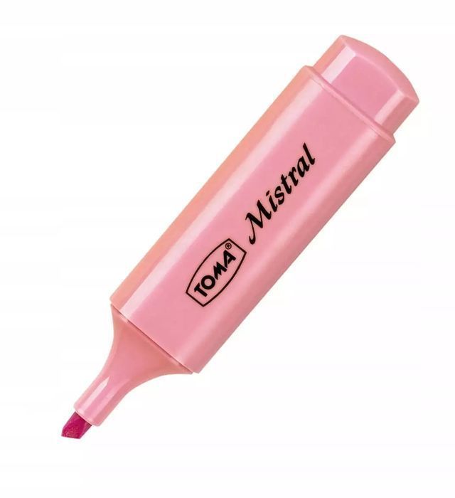 Zakreślacz różowy Toma 1 szt.. Toma