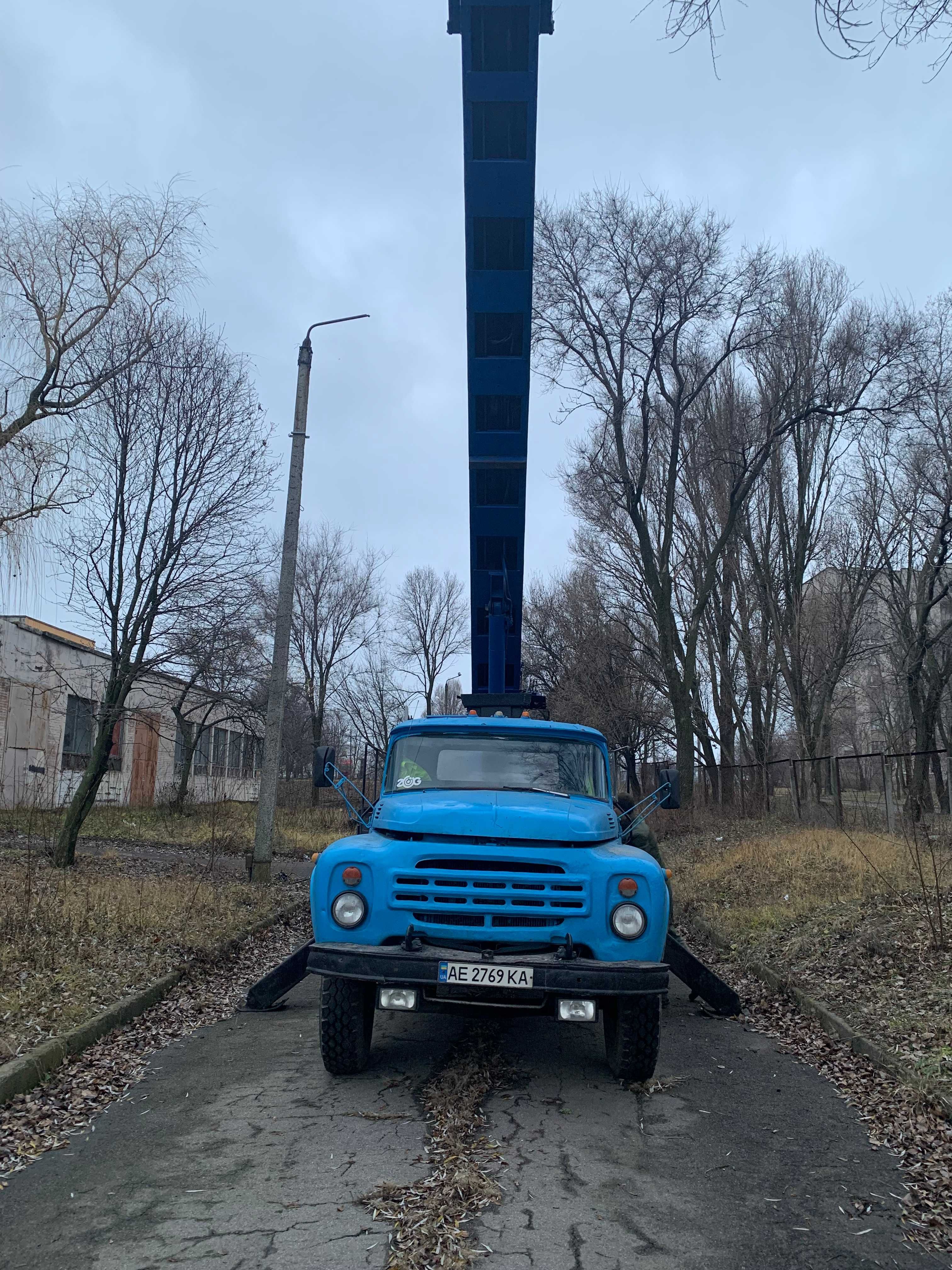 Аренда автовышки. Локтевая АГП-22, телескоп АП-17