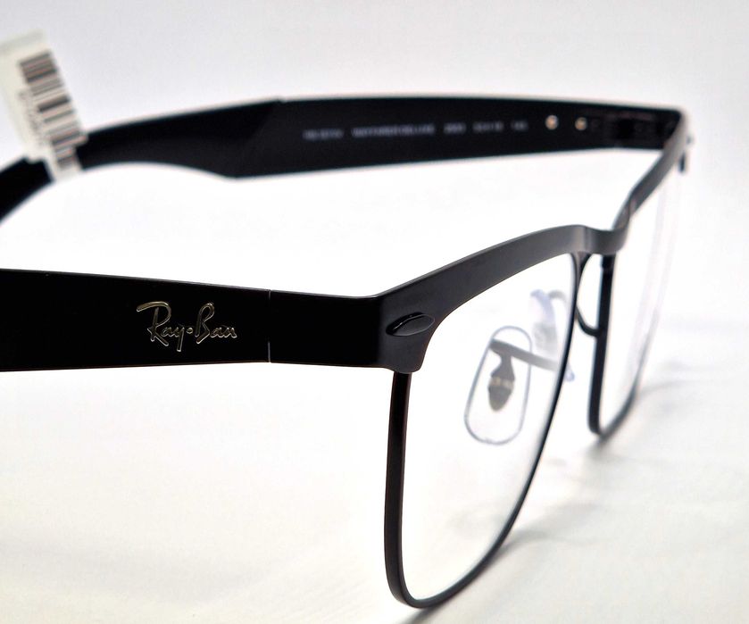 Okulary korekcyjne Ray-Ban RB3875 WAYFARER DELUXE Matowe Czarne Unisex