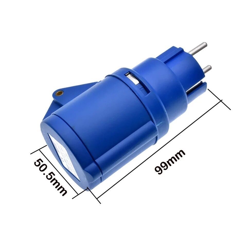 Переходник IEC 309 на 220v 16A