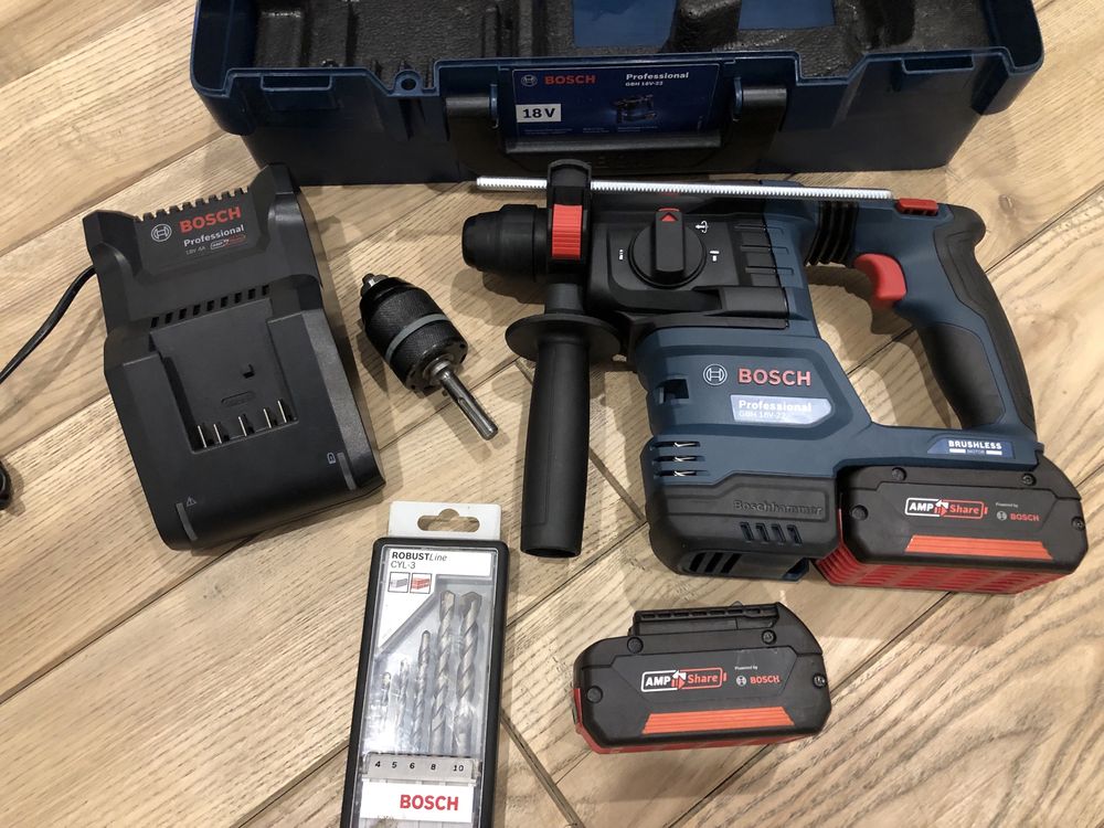 Безщітковий Акум.Перфоратор Bosch GBH 18V-22 (2024 р)