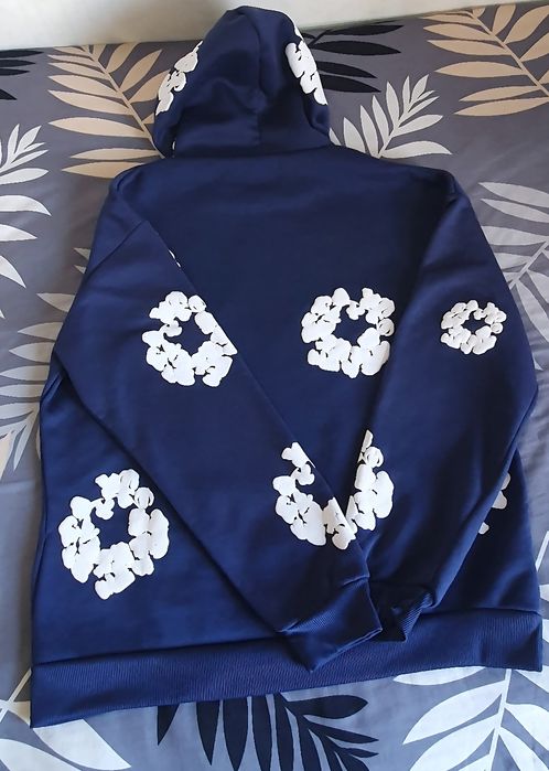 Jaqueta Moletom Denim Tears Hoodie Azul (M) Blue