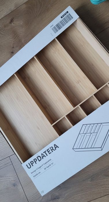 Taca na sztućce - Ikea UPPDATERA
Taca na sztućce, jasny bambus, 52x50