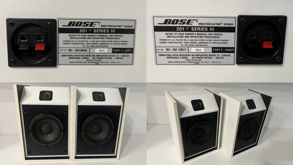 BOSE 201 mk.III/soczyste brzmienie/UNIWERSALNE/audiofilskie/SOLIDNE