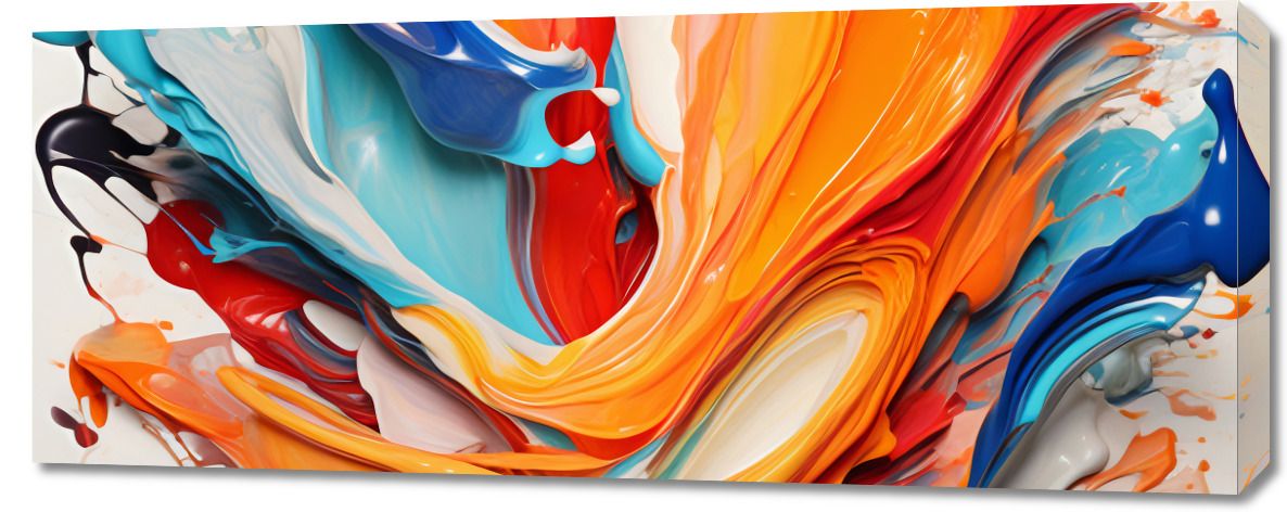 Obraz 100x40cm Taneczne Fale