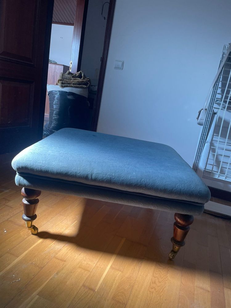 Mesa de centro de tecido