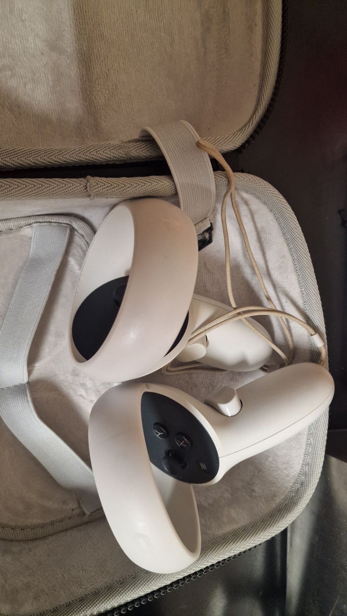 Oculus quest 2 256 com capa de proteção e mala, cheio de jogos