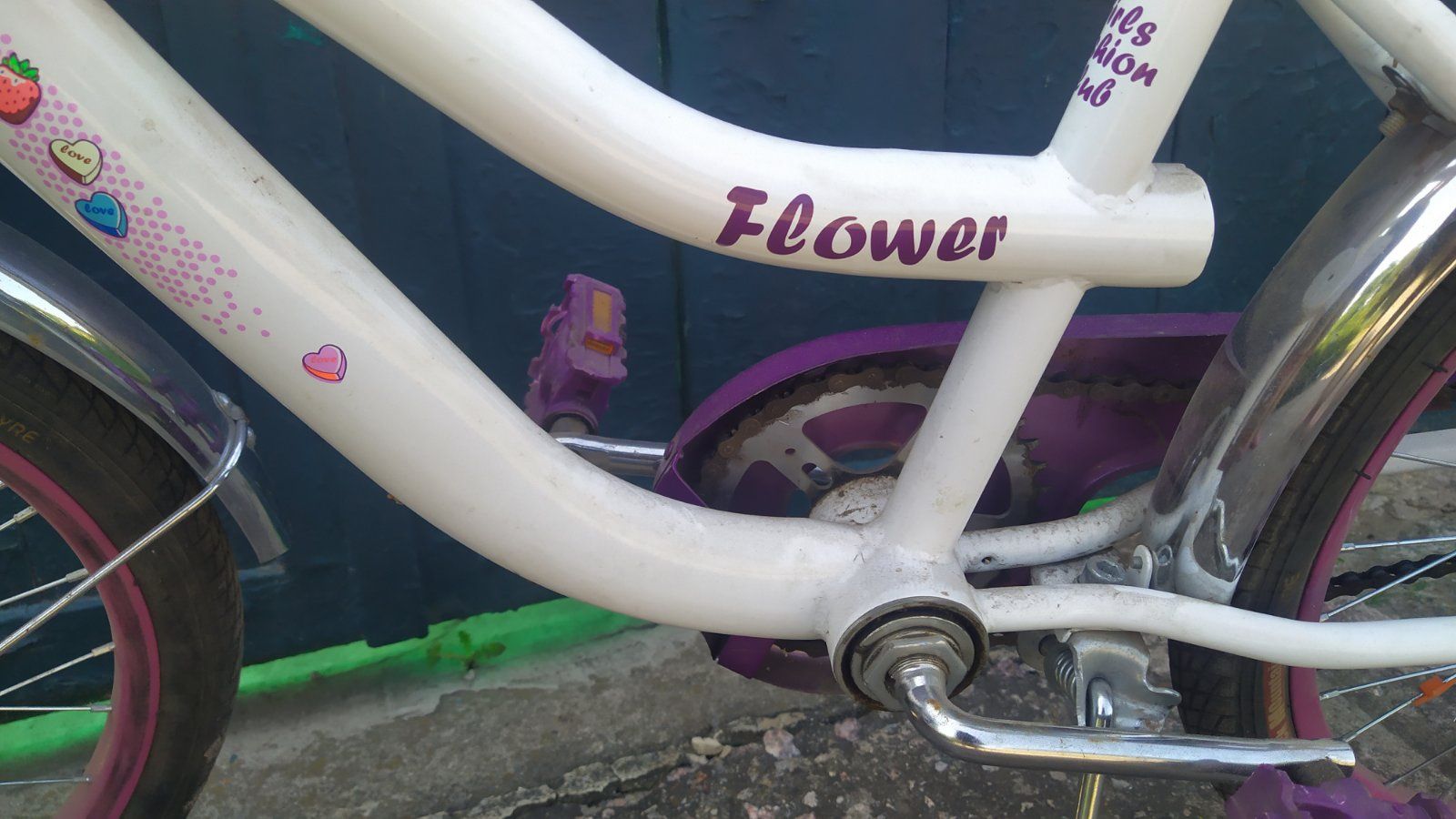 Велосипед Formula flower 2019 с багажником и крыльями