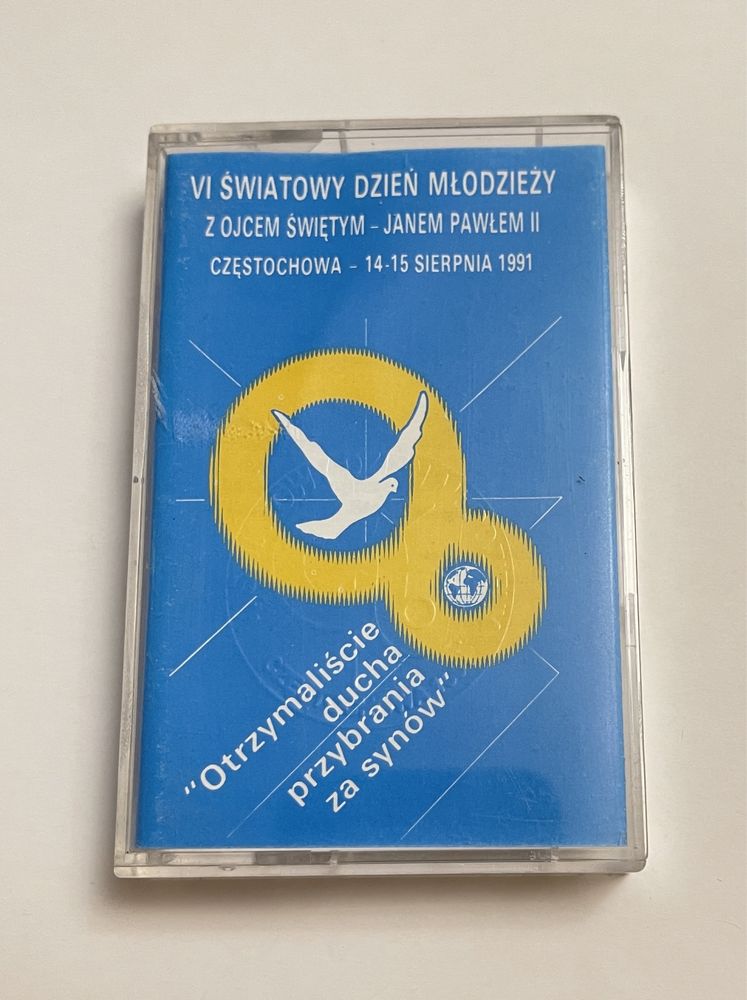 VI Światowy Dzień Młodzieży 1991 kaseta magnetofonowa audio