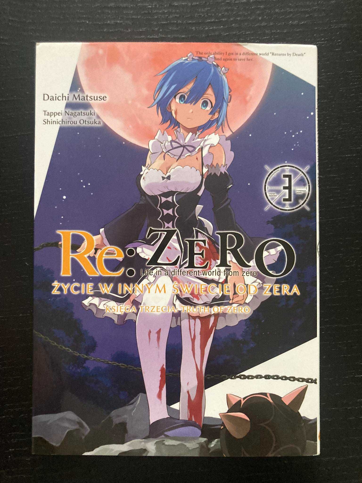 Manga Re: Zero Tom 3