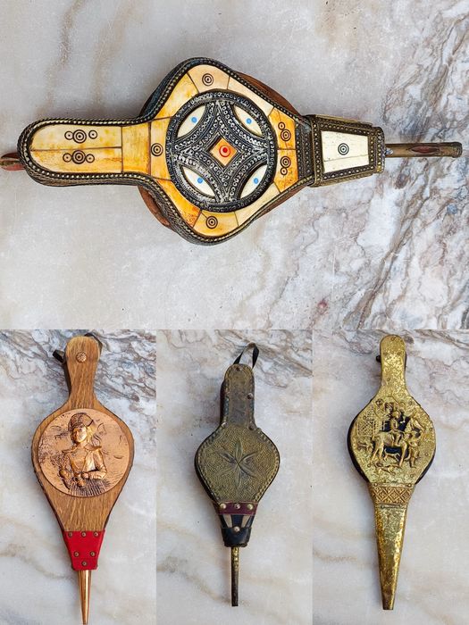 Винтажные меха для камина