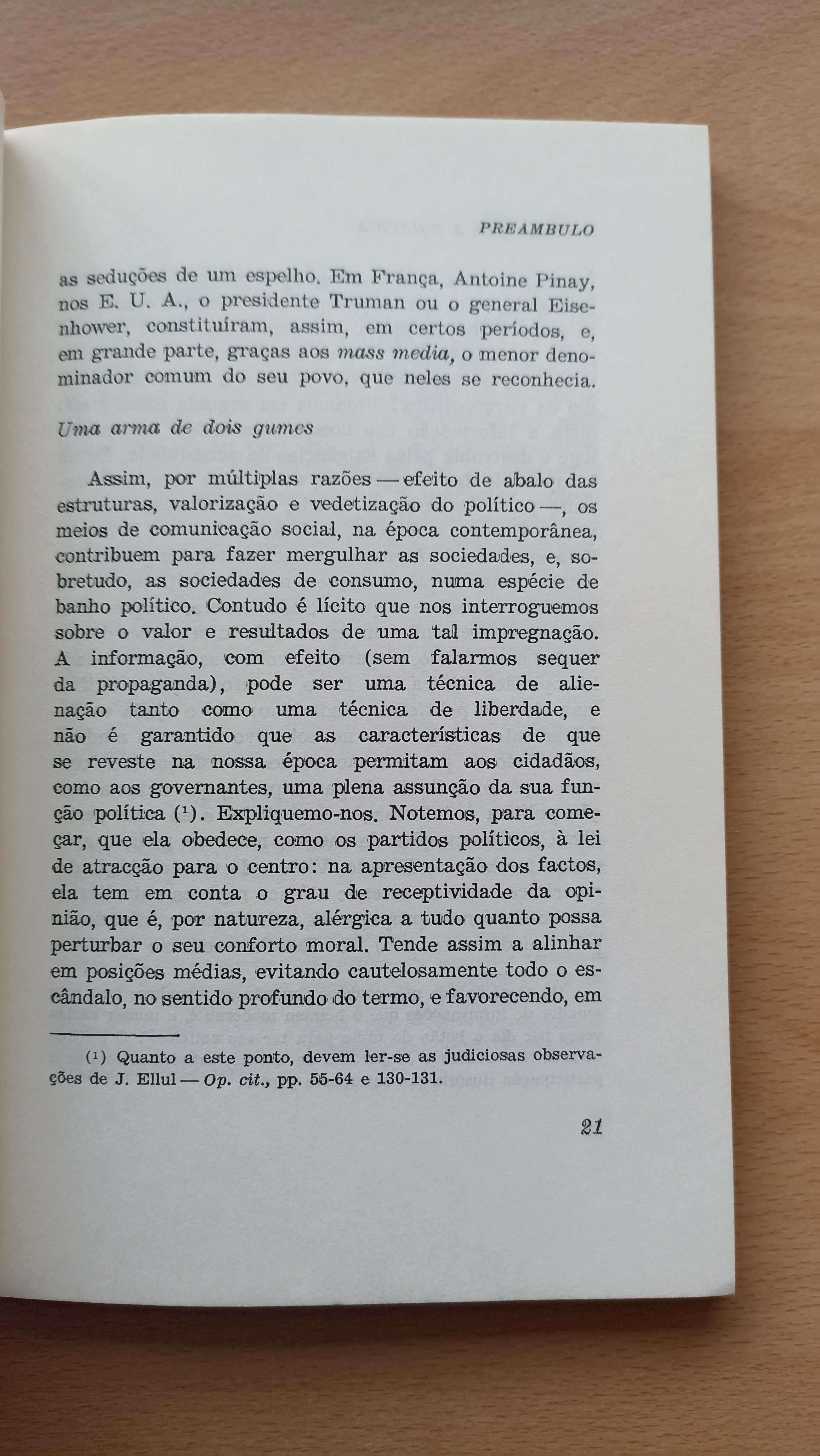 Livro "Introdução à Política" de Jean Pierre Lassale