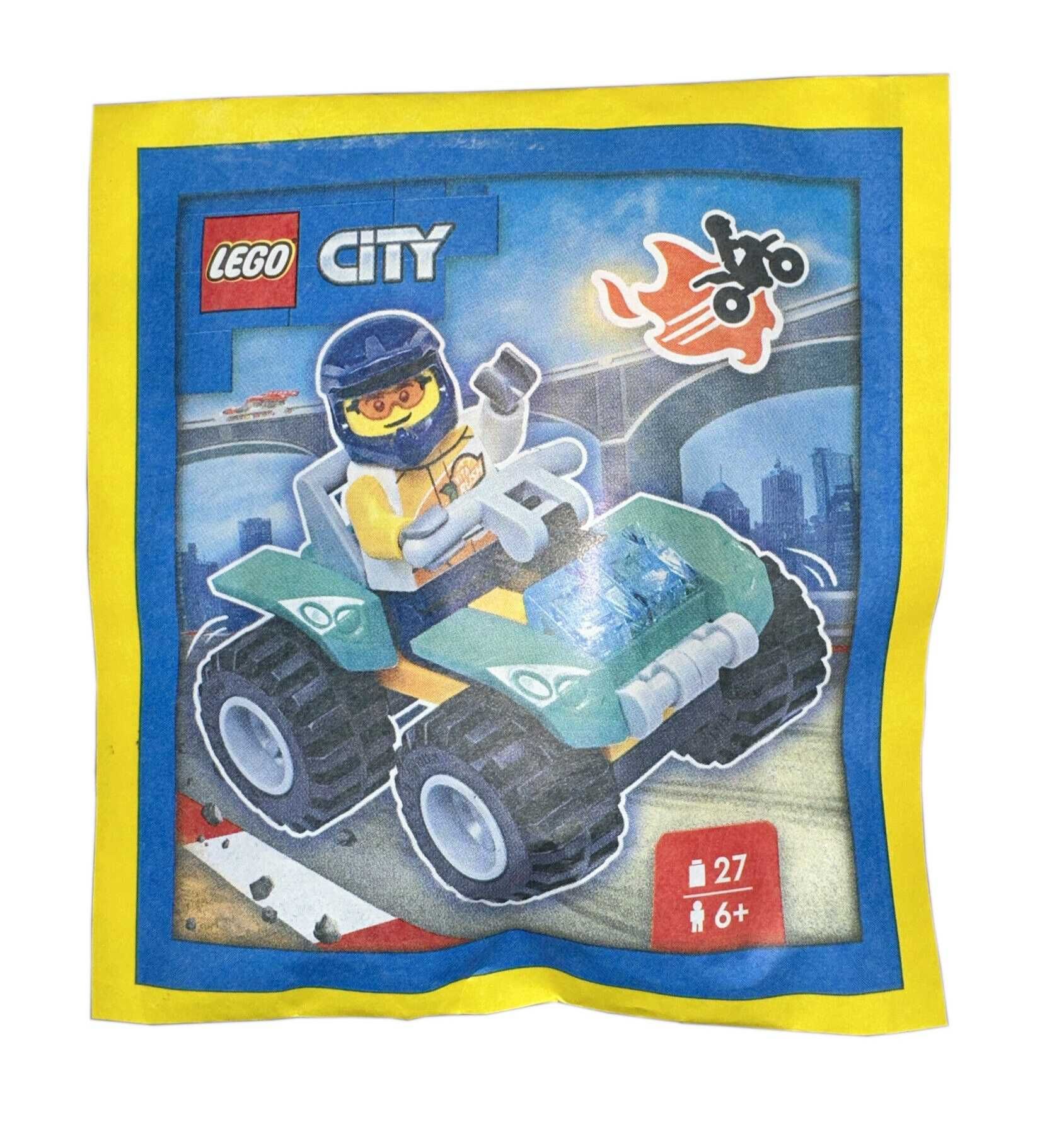 LEGO City Polybag - Stuntman with Quad #952308 klocki zestaw