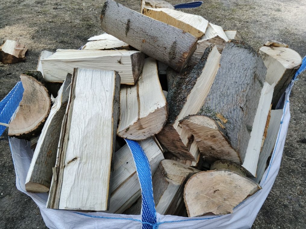 Drewno kominkowe Dąb ,Brzoza.