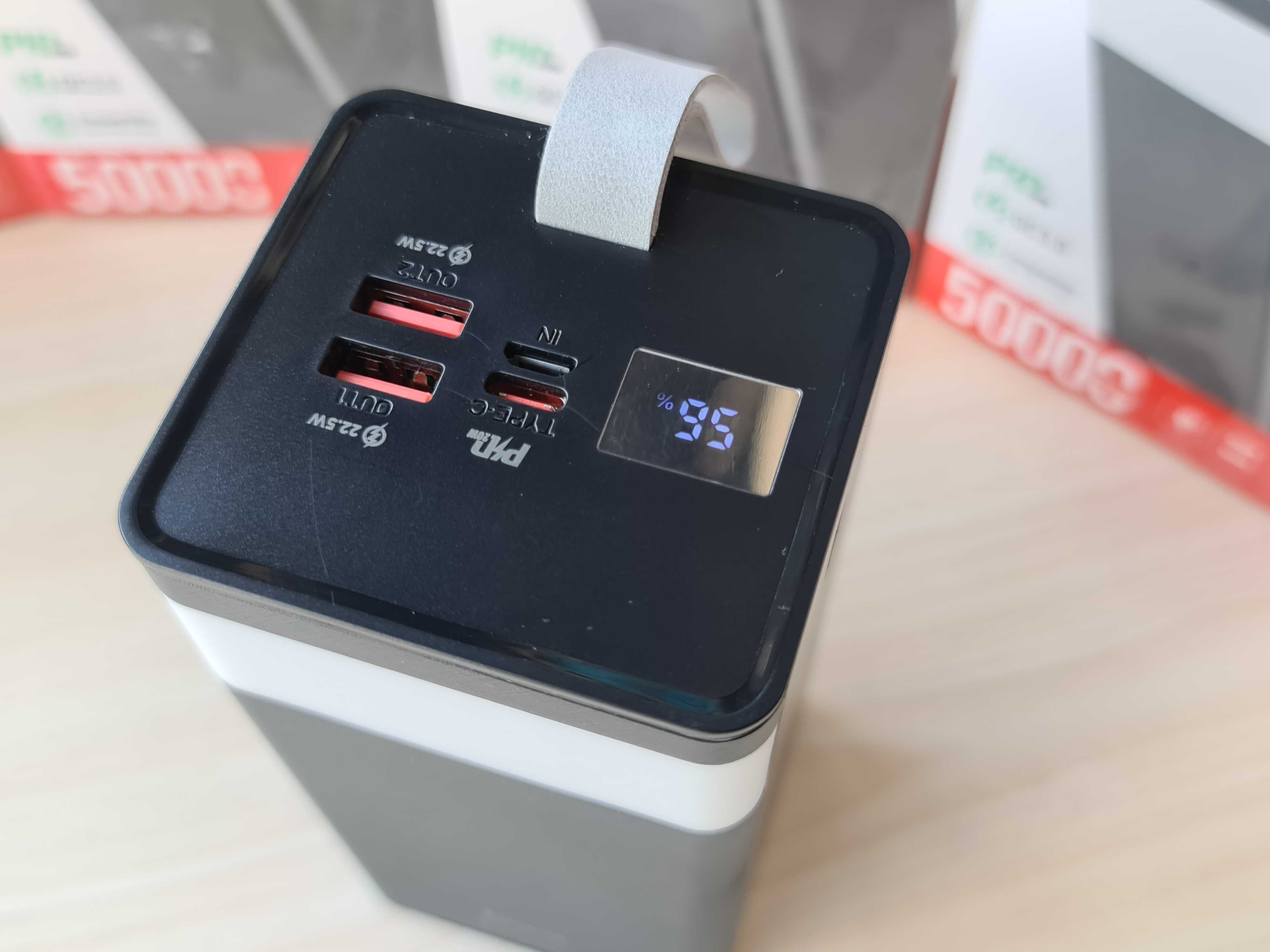 50000mAh 22.5W НОСО j86a Power bank; Повербанк xiaomi baseus redmi