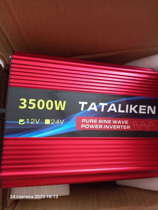 Przetwornica 3000w czysty sinus 12 230v