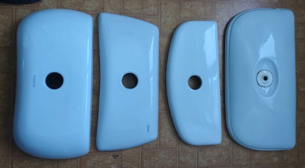 чаша унитаза, бачки, крышки, умывальник (б/у)