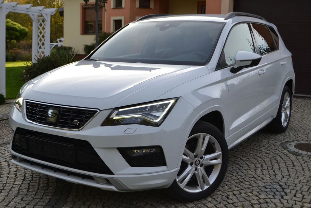 Seat Ateca FR Beats Audio Radar Alkantara DSG Kamera Perła Aso Bezwypadkowy Ideał