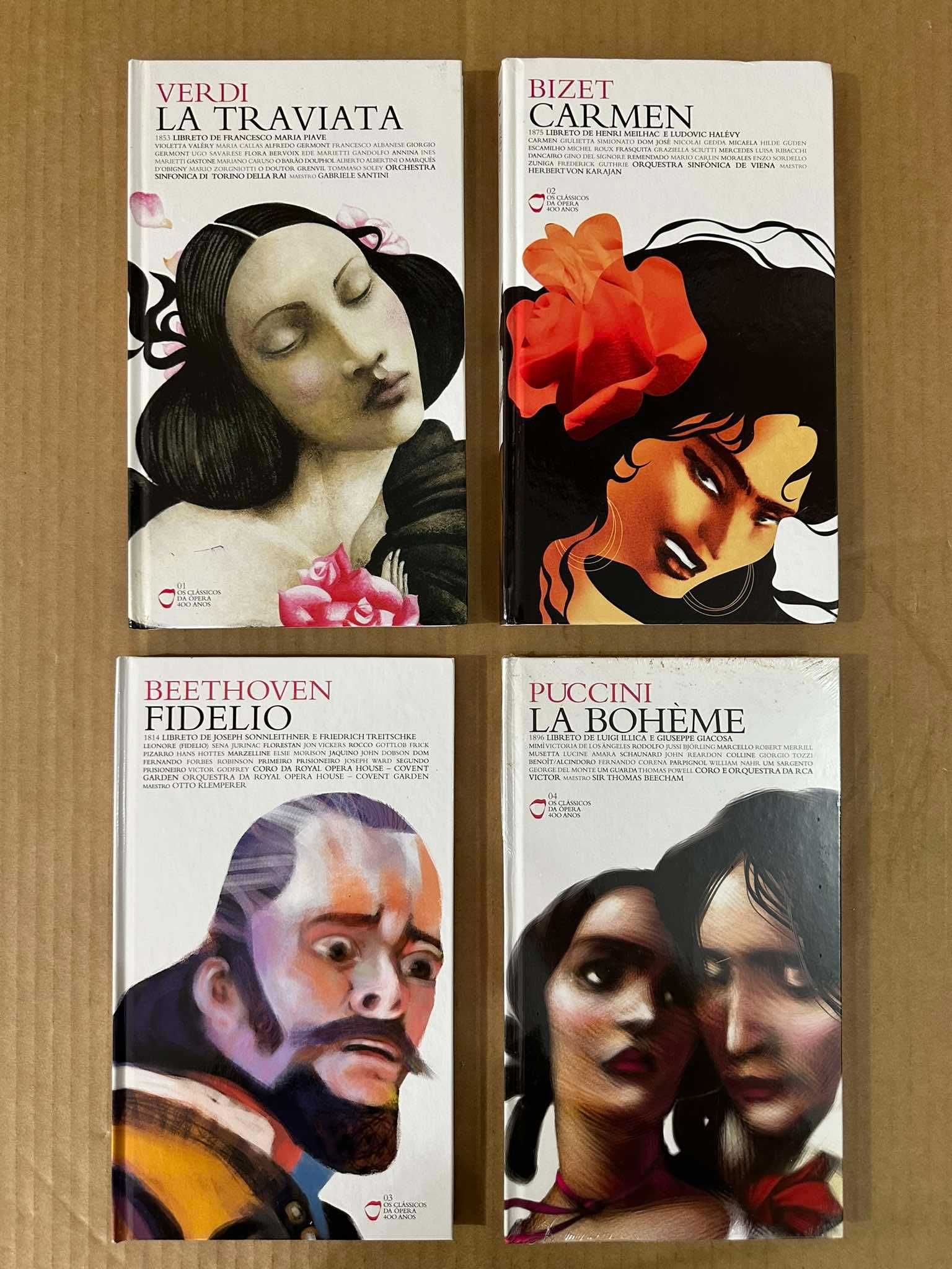 Os Clássicos da Ópera Coleção Nova 25 Cds