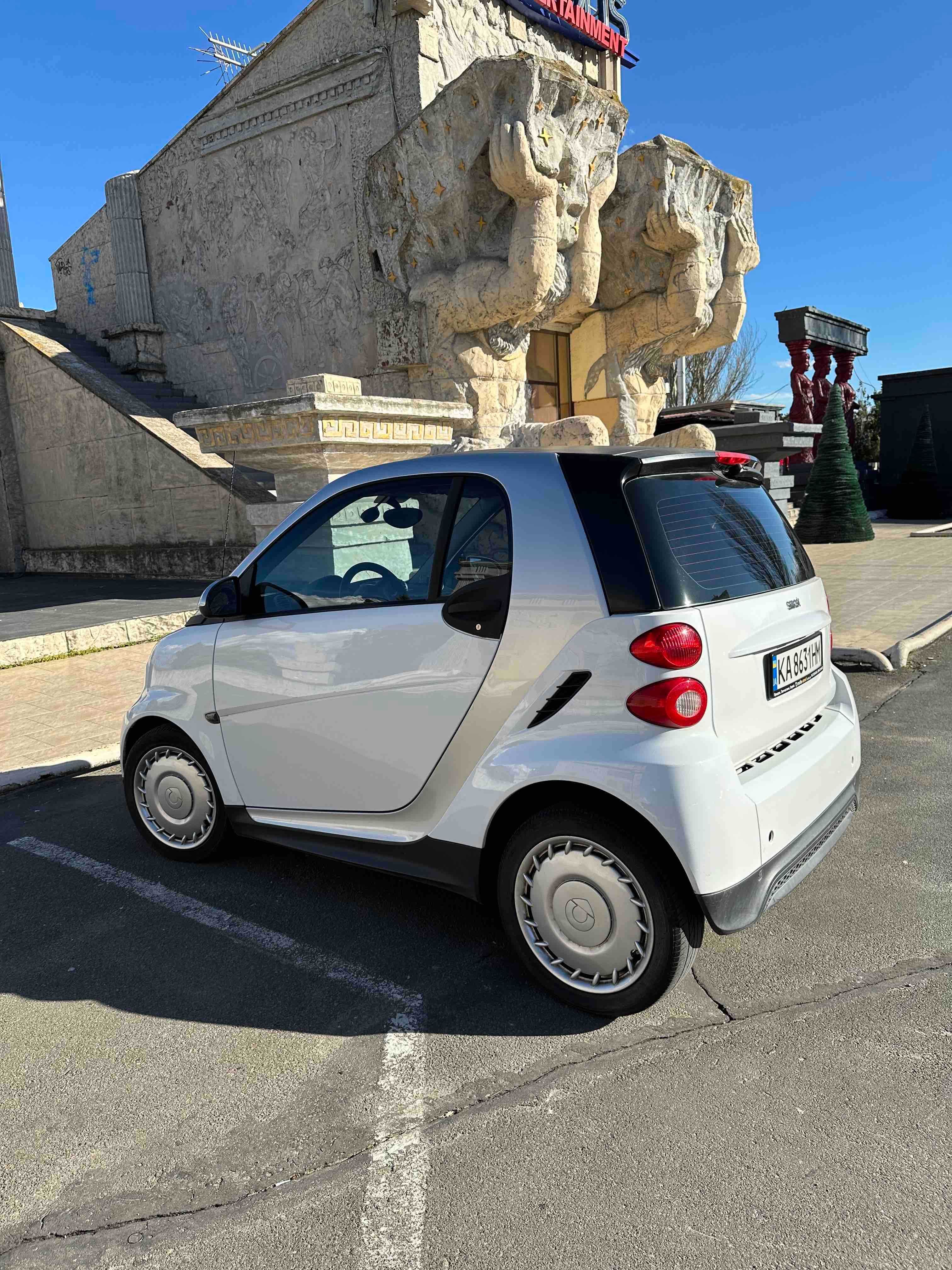 Smart Fortwo 451 1.0 бензин  Белый 2014г