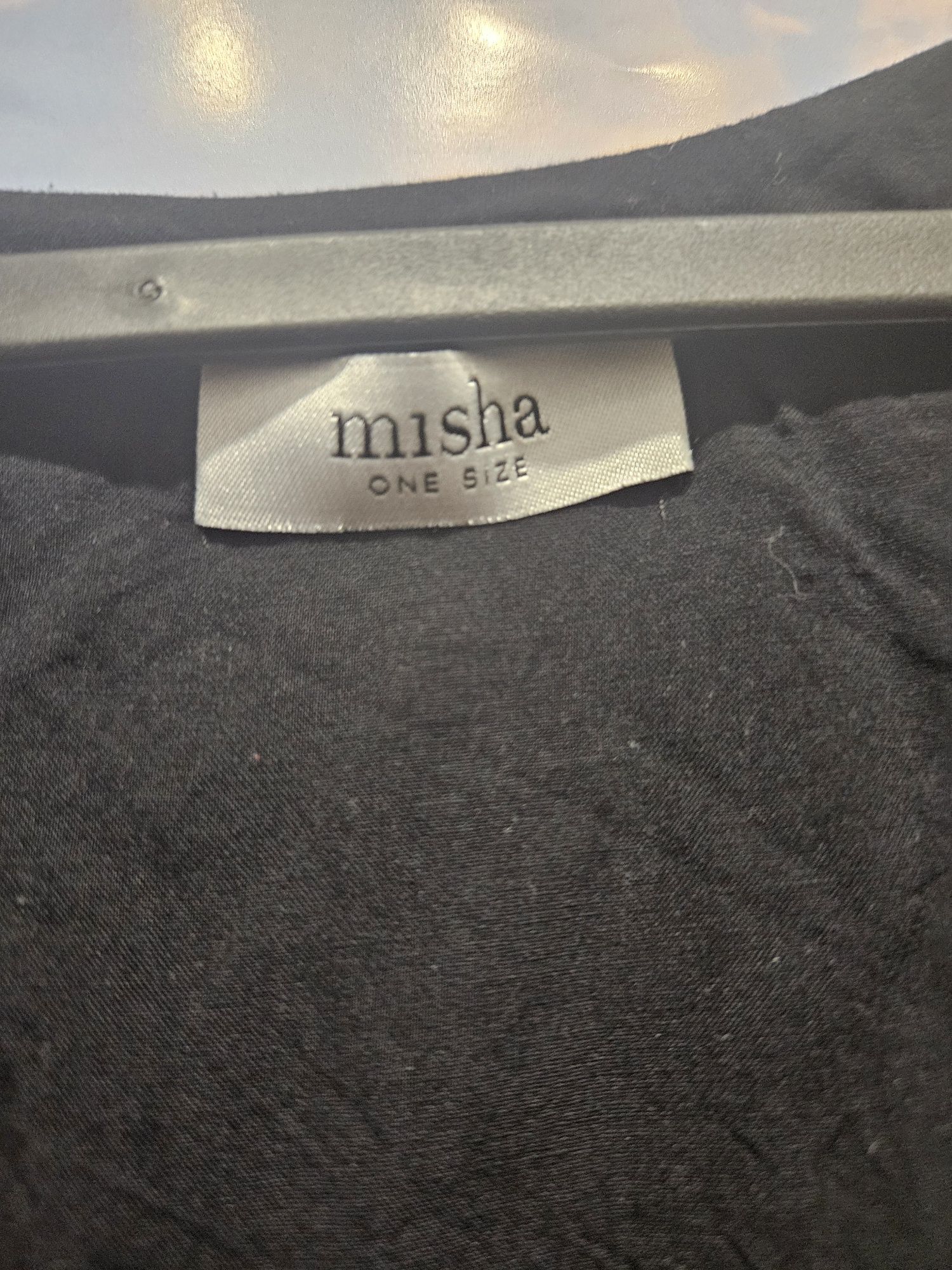 Czarna sukienka mini Misha one size