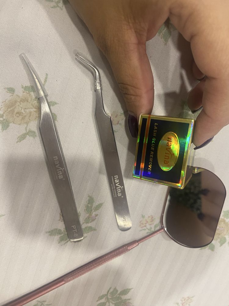 Itens para extensão de pestanas/cílios