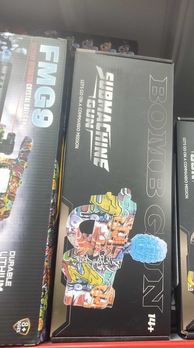 Pistolet zabawka na kulki żelowe dla dzieci