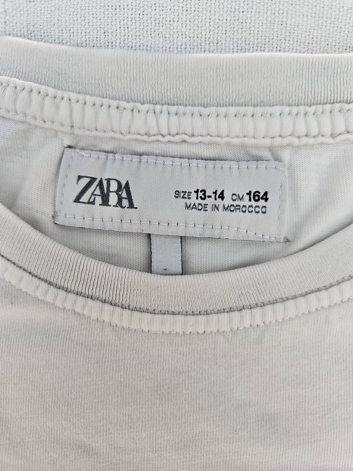 T-shirt Zara - Tamanho 13/14 anos 164cm