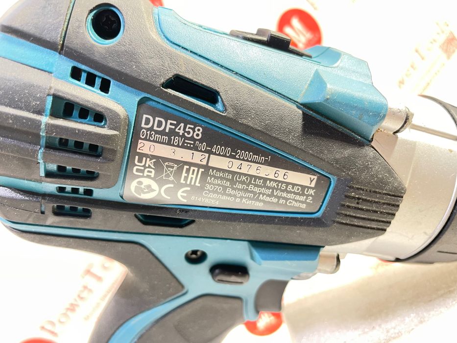 Makita DDF458/акумуляторний шуруповерт макіта 18в