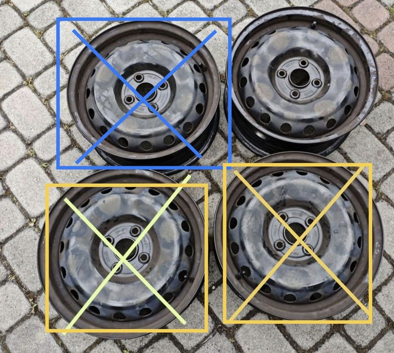 Felgi Hyundai i20,  6.0" x 15" 4x100 ET 47 100zl/szt