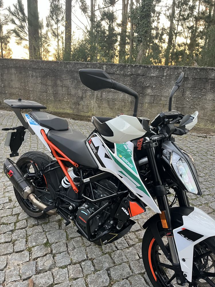 Ktm duke 125 + extras