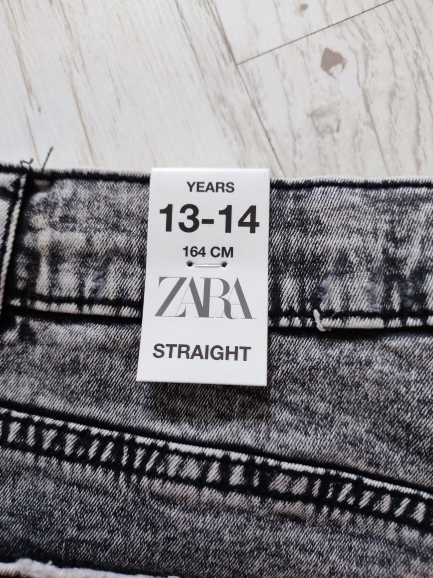 Spodenki jeans ZARA nowe 164
