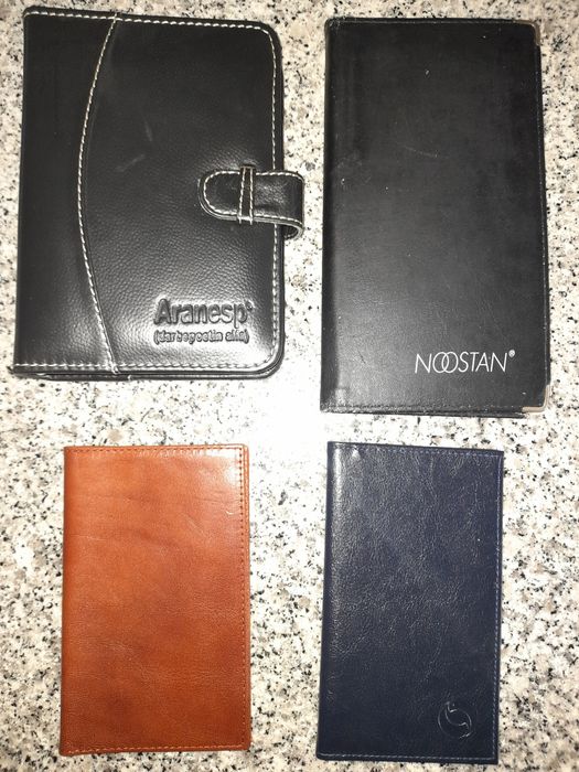 Organizers e capas para documentos