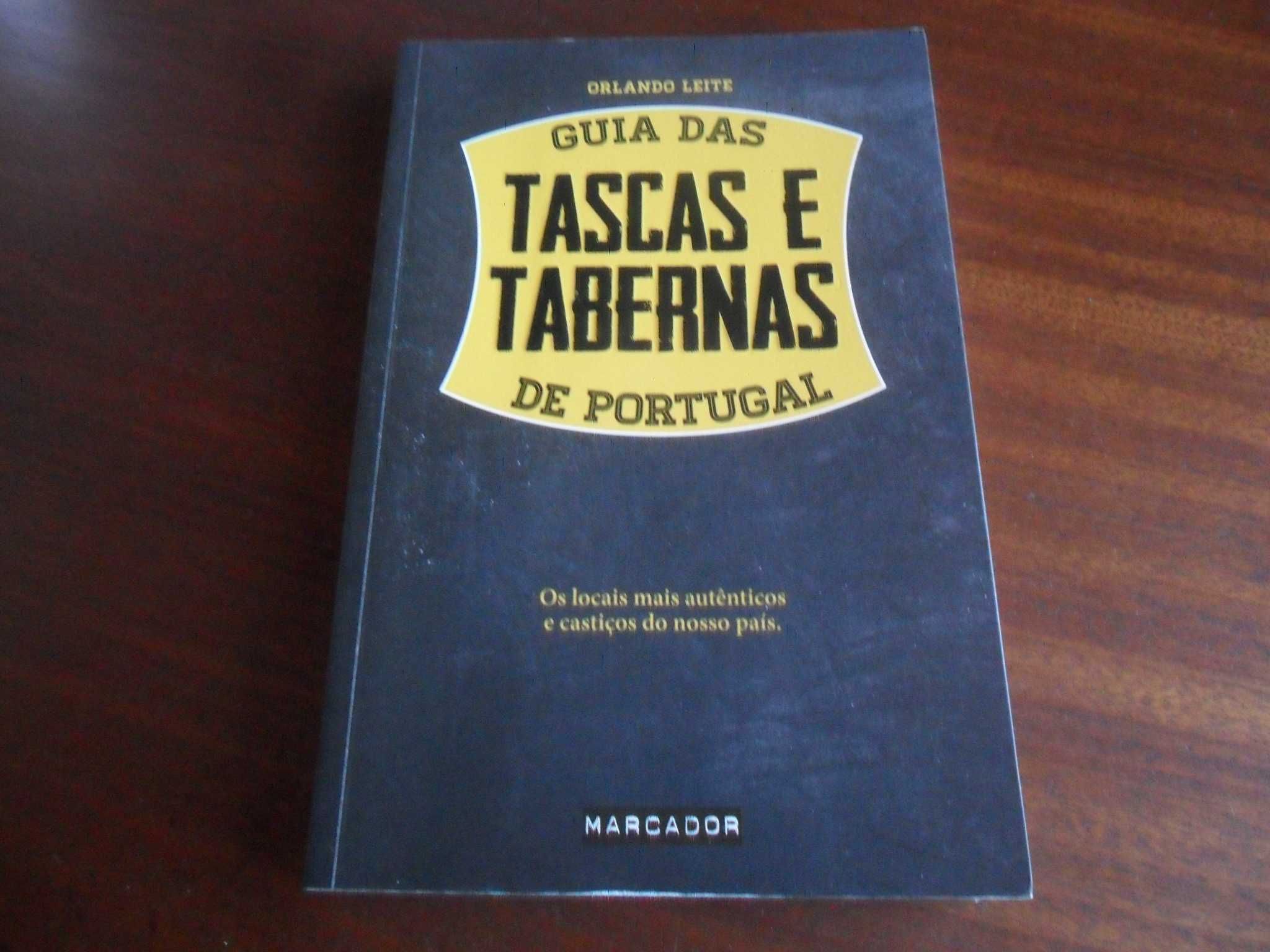 "Guia das Tascas e Tabernas de Portugal" de Orlando Leite - 1ª Ed 2012