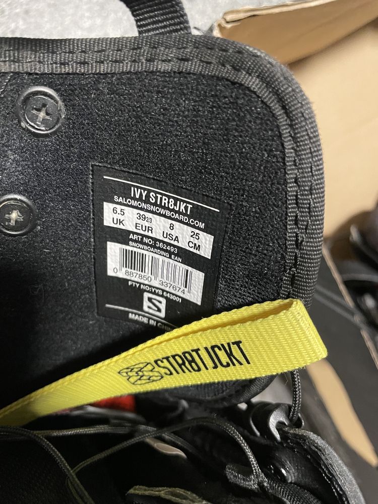 Buty snowboardowe SALOMON 39 2/3W.