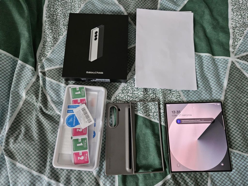 Samsung Galaxy Z Fold 6 w ekskluzywnym kolorze Bieli z Samsung.pl