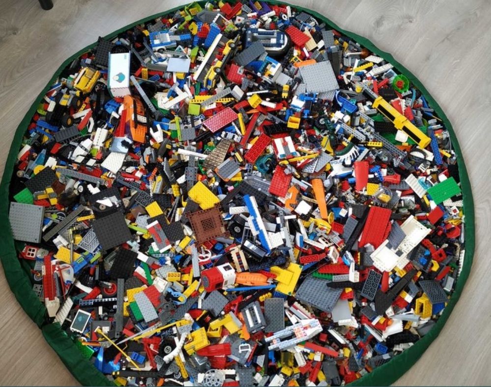Klocki lego 2kg, super stan