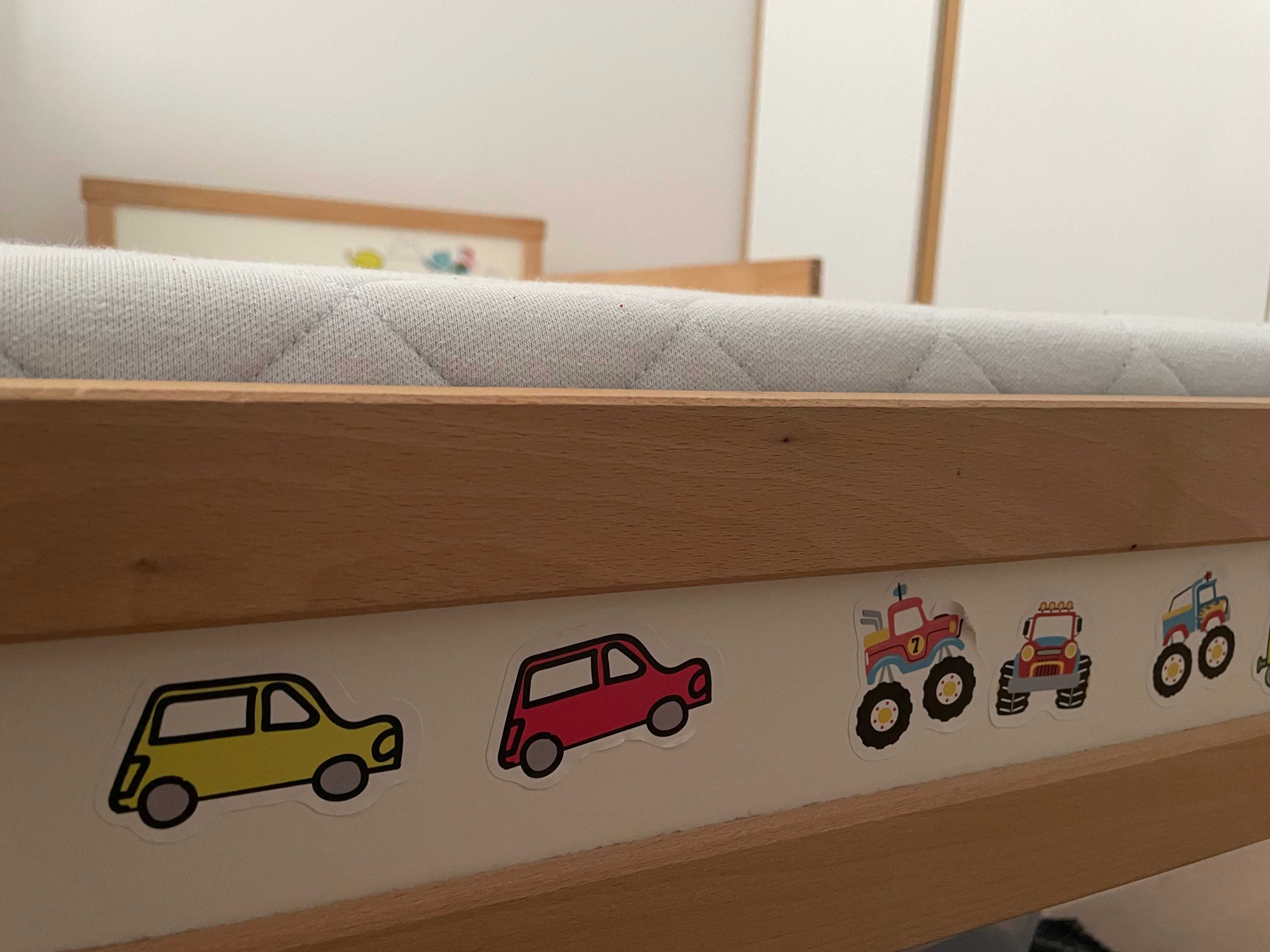 Sprzedam dziecięce łóżeczko IKEA SNIGLAR